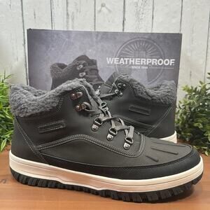 Weatherproof Slope Leather Sneaker Boots Size 13
